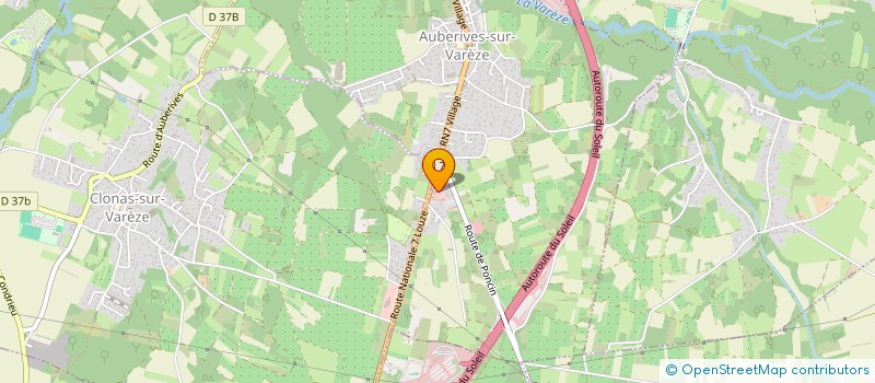 localisation de l'entreprise MONSIEUR FABRIZIO SALVAGNO  AUBERIVES-SUR-VAREZE