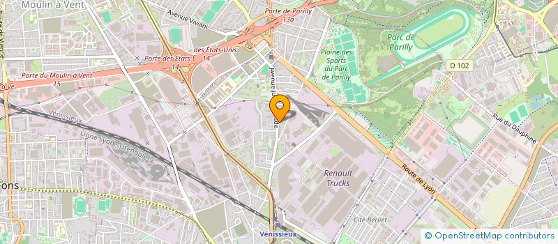 localisation de l'entreprise MONSIEUR FACI MOSTEFA  VENISSIEUX