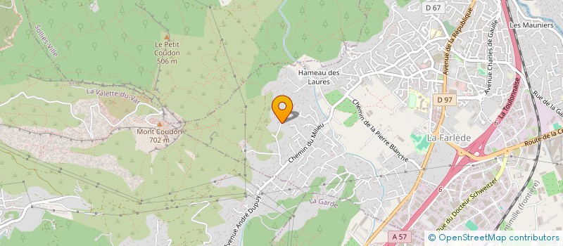 localisation de l'entreprise MONSIEUR FACUNDO ISA  LA FARLEDE