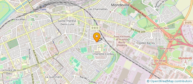 localisation de l'entreprise MONSIEUR FADAL BRUSOKAS  MONDEVILLE