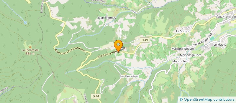 localisation de l'entreprise MONSIEUR FADEL BELHADJ  VAUX-EN-BEAUJOLAIS