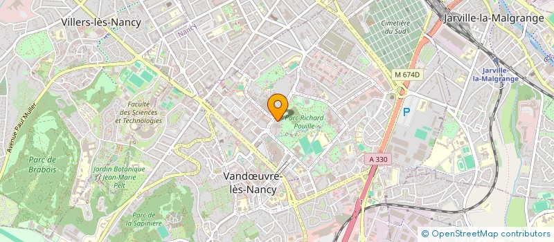 localisation de l'entreprise MONSIEUR FADEL EL SAHILI  VANDUVRE-LES-NANCY