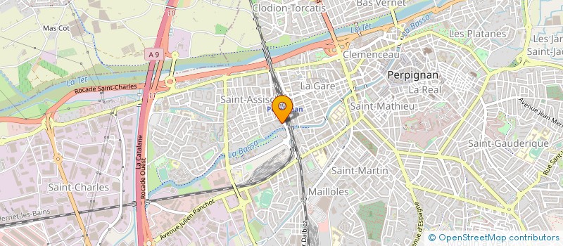 localisation de l'entreprise MONSIEUR FADEL MALOUM  PERPIGNAN