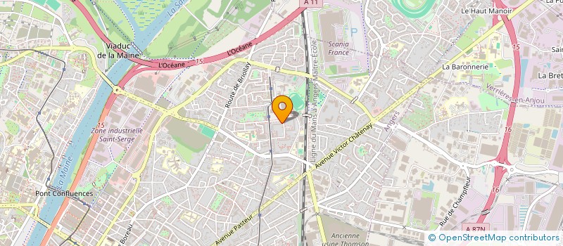 localisation de l'entreprise MONSIEUR FADEL MOHAMMEDI à ANGERS