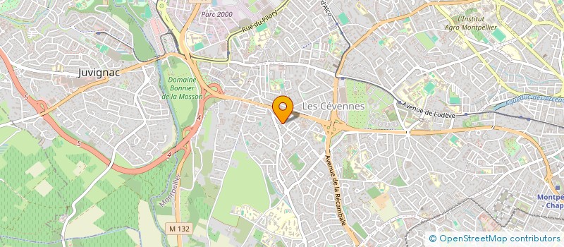 localisation de l'entreprise MONSIEUR FADEL OURAHHOU à MONTPELLIER