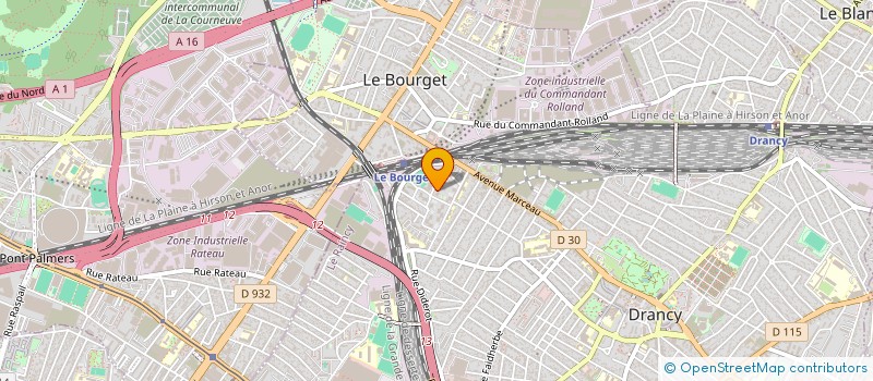 localisation de l'entreprise MONSIEUR FADHEL ACHOUR à DRANCY