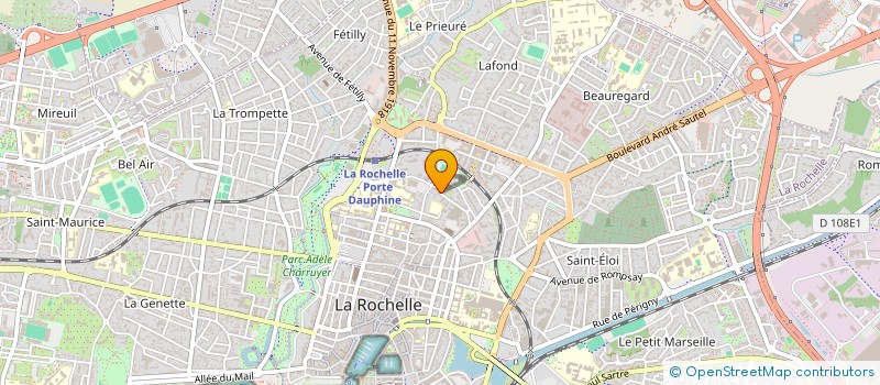 localisation de l'entreprise MONSIEUR FADHEL HAOUECH  LA ROCHELLE