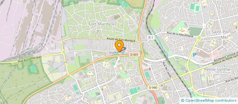 localisation de l'entreprise MONSIEUR FADHEL MOKRANE à DUNKERQUE