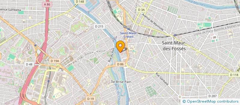 localisation de l'entreprise MONSIEUR FADHIL AL-ZEDE à SAINT-MAUR-DES-FOSSES