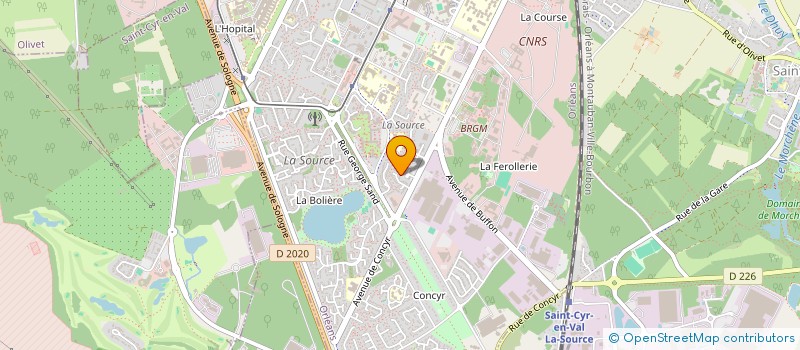 localisation de l'entreprise MONSIEUR FADI AYOUB à ORLEANS