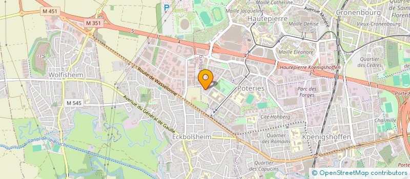 localisation de l'entreprise MONSIEUR FADI BARHOUMI à STRASBOURG