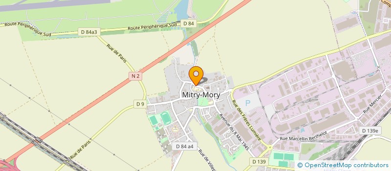 localisation de l'entreprise MONSIEUR FADI BELMAHBOUL à MITRY-MORY