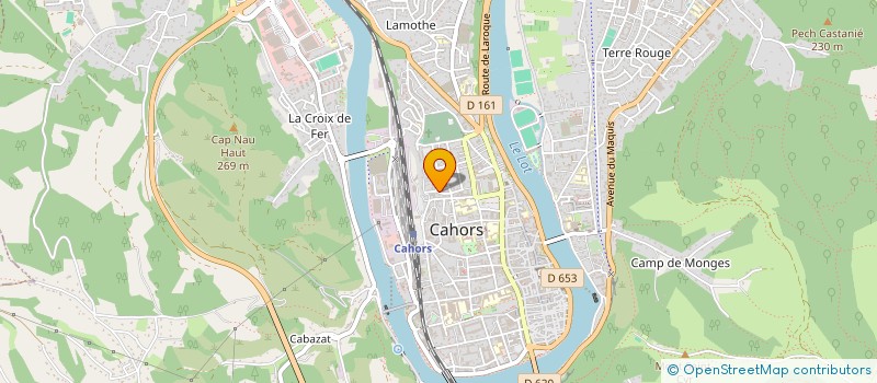 localisation de l'entreprise MONSIEUR FADI BEN AMMAR  CAHORS