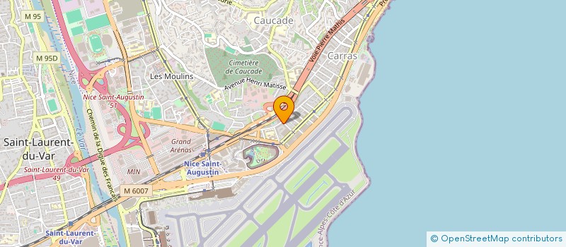 localisation de l'entreprise MONSIEUR FADI BOUSSEKKINE à NICE