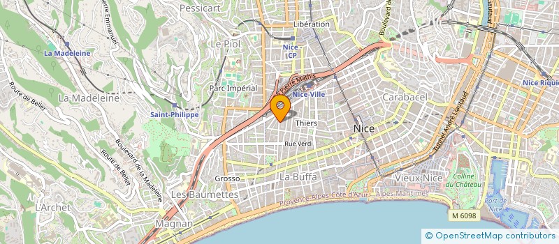 localisation de l'entreprise MONSIEUR FADI EL FARRA à NICE