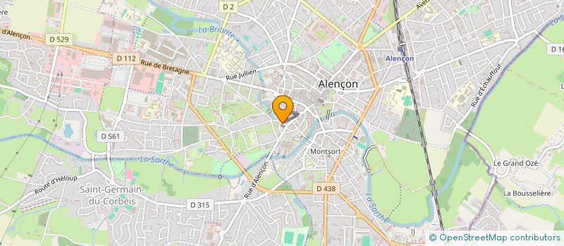 localisation de l'entreprise MONSIEUR FADI GARIRA à ALENCON