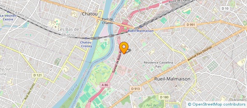 localisation de l'entreprise MONSIEUR FADI HAIKAL à RUEIL-MALMAISON