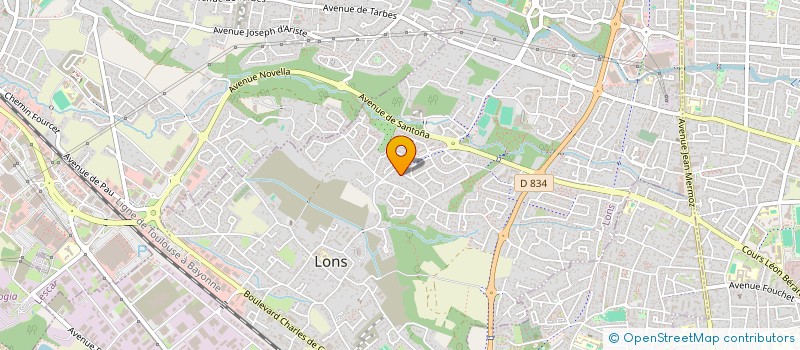 localisation de l'entreprise MONSIEUR FADI HANNA  LONS