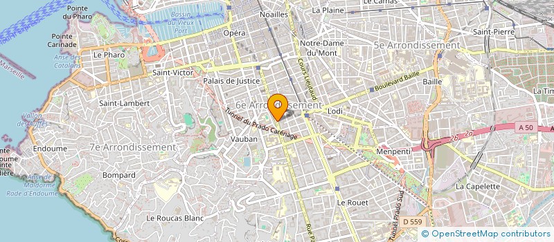localisation de l'entreprise MONSIEUR FADI JUREIDINI à MARSEILLE