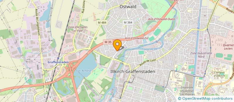 localisation de l'entreprise MONSIEUR FADI KHALIL  OSTWALD