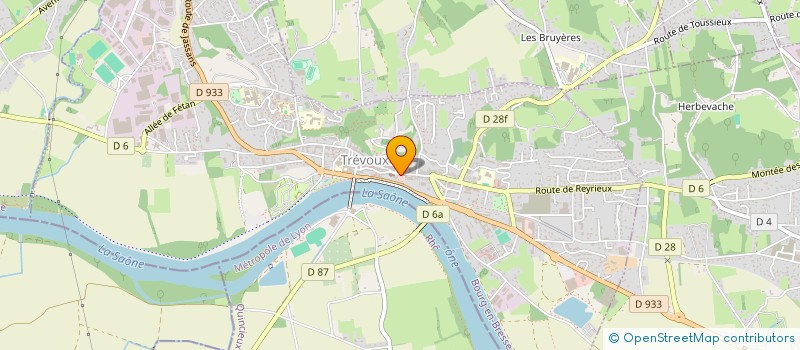 localisation de l'entreprise MONSIEUR FADI MESSALEM  TREVOUX