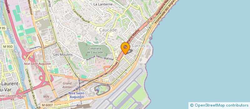 localisation de l'entreprise MONSIEUR FADI OMEIRAT à NICE