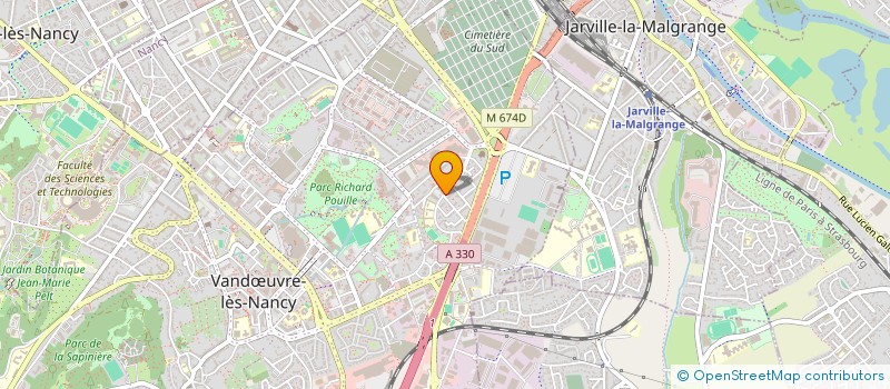 localisation de l'entreprise MONSIEUR FADI REZEK  VANDUVRE-LES-NANCY