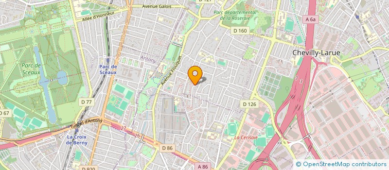 localisation de l'entreprise MONSIEUR FADIALA DIARRA  L'HAY-LES-ROSES