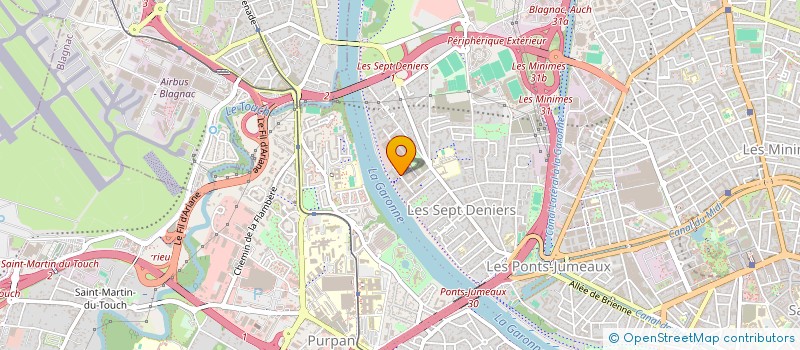localisation de l'entreprise MONSIEUR FADIL BENCHRIFA  TOULOUSE