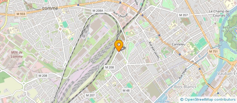 localisation de l'entreprise MONSIEUR FADIL EL AJJAJI à LILLE