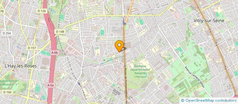 localisation de l'entreprise MONSIEUR FADIL FAGROUCH  VILLEJUIF