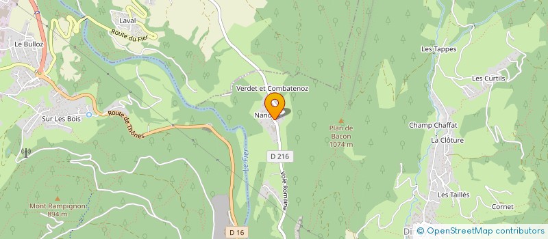 localisation de l'entreprise MONSIEUR FADIL GASHI  DINGY-SAINT-CLAIR