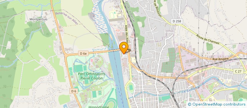 localisation de l'entreprise MONSIEUR FADIL SADIKI  VICHY