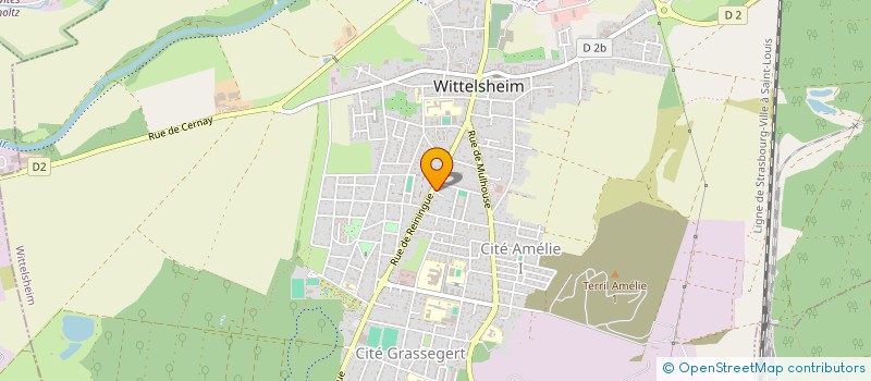 localisation de l'entreprise MONSIEUR FADIL SALKIC à WITTELSHEIM