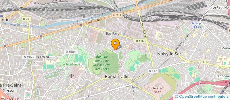 localisation de l'entreprise MONSIEUR FADIL TCHAKPIDE à ROMAINVILLE