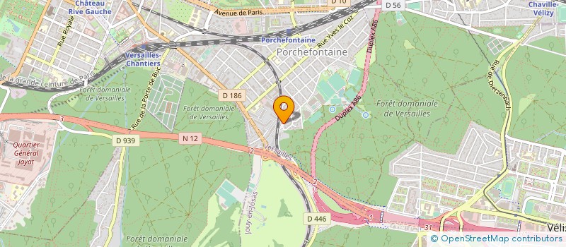 localisation de l'entreprise MONSIEUR FADIL ZEGHOUBI à VERSAILLES