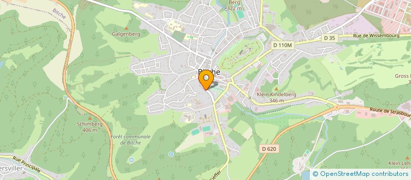 localisation de l'entreprise MONSIEUR FADILJ MEMETI  BITCHE