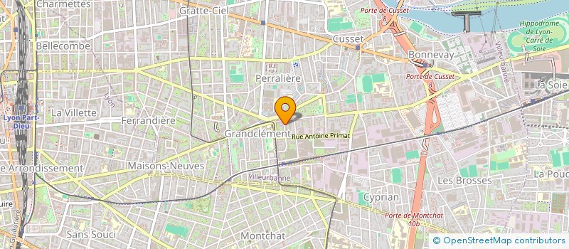 localisation de l'entreprise MONSIEUR FADJR-EDDINE OUFFAI  VILLEURBANNE