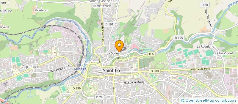 localisation de l'entreprise MONSIEUR FADLALLAH HAMED HAMIDA  SAINT-LO