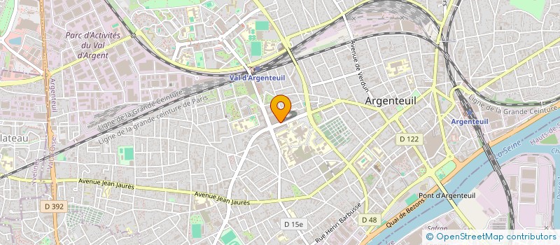 localisation de l'entreprise MONSIEUR FADLOU ALLAH MANSOURI  ARGENTEUIL