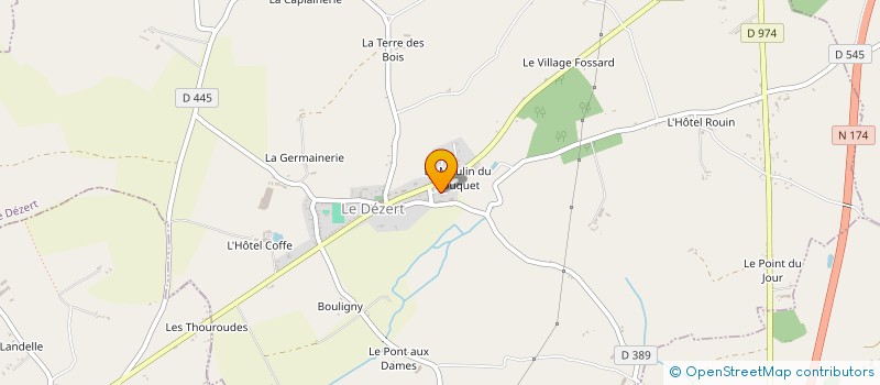 localisation de l'entreprise MONSIEUR FADULI SAID à LE DEZERT