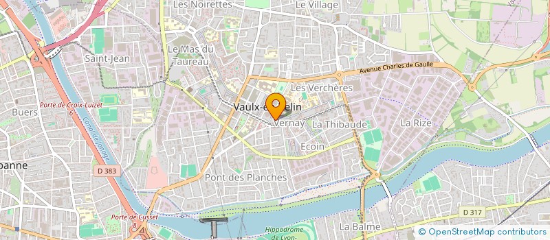 localisation de l'entreprise MONSIEUR FADY DAGHER  VAULX-EN-VELIN