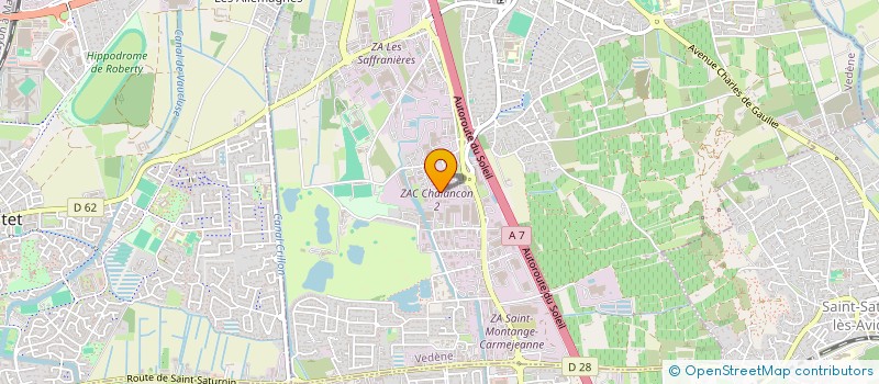 localisation de l'entreprise MONSIEUR FADY EL HERROUB  VEDENE