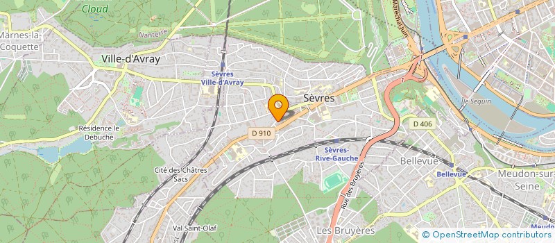localisation de l'entreprise MONSIEUR FADY FAHIEM  SEVRES