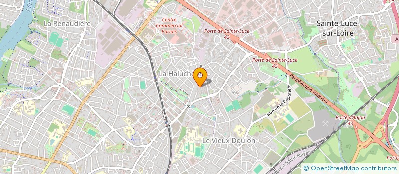 localisation de l'entreprise MONSIEUR FADY LAJNEF à NANTES