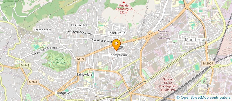 localisation de l'entreprise MONSIEUR FADY MAMOUD  CLERMONT-FERRAND