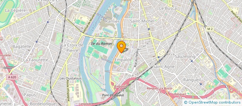 localisation de l'entreprise MONSIEUR FAER SAINDOU à TOULOUSE