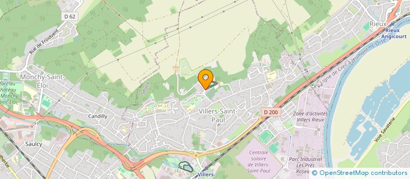 localisation de l'entreprise MONSIEUR FAEZ JAHOOR  VILLERS-SAINT-PAUL