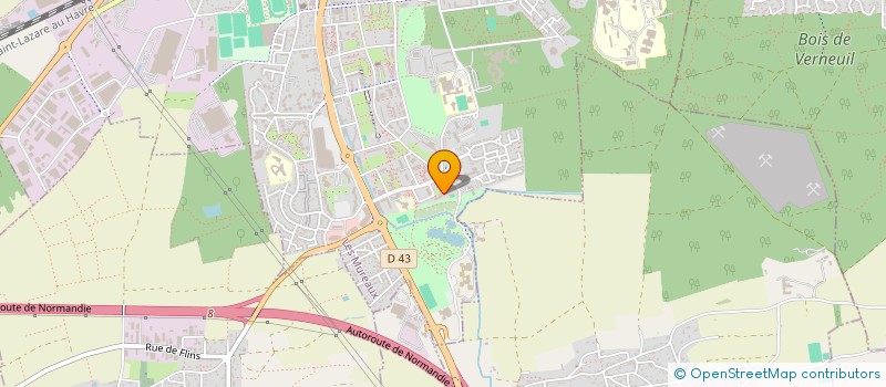 localisation de l'entreprise MONSIEUR FAGANDA DIANE  LES MUREAUX