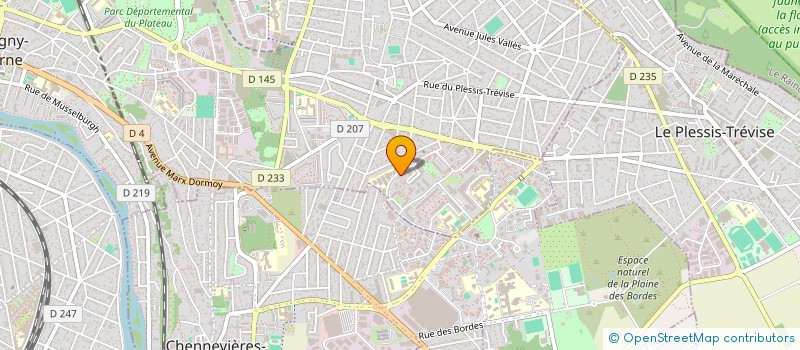localisation de l'entreprise MONSIEUR FAHAD AHAMADA à CHAMPIGNY-SUR-MARNE